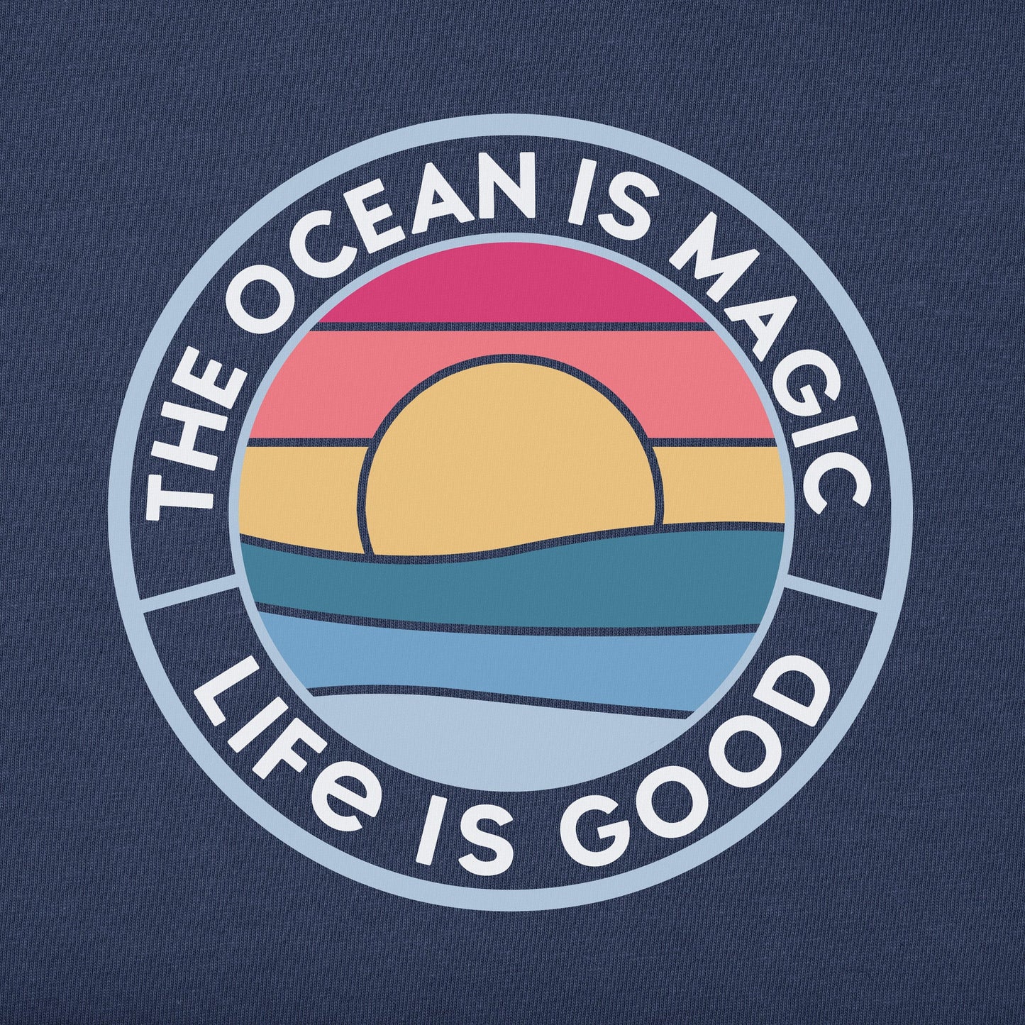 Women's The Ocean Is Magic Coin Short Sleeve Tee