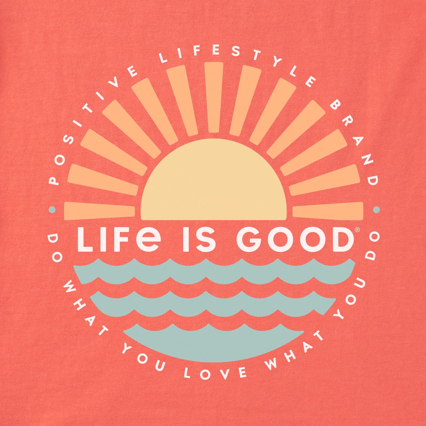 Women's Sunset on the Water Short Sleeve Crusher Tee