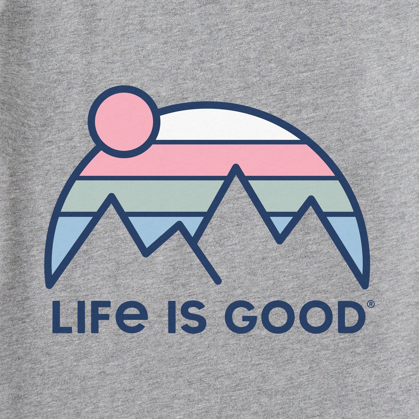 Women's Retro Mountains Short Sleeve Crusher Tee