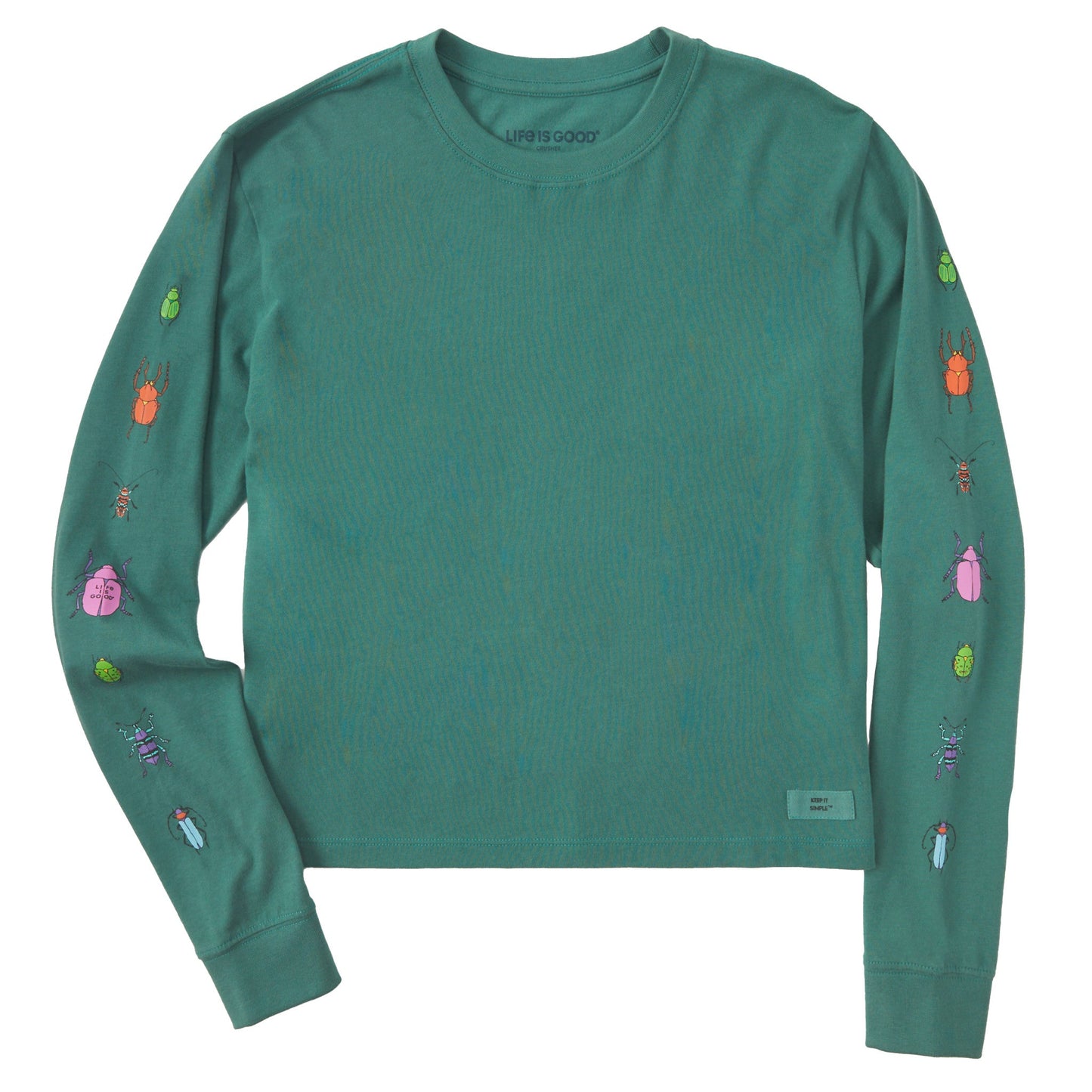 Women's Cool Bugs Long Sleeve Crusher Boxy Tee