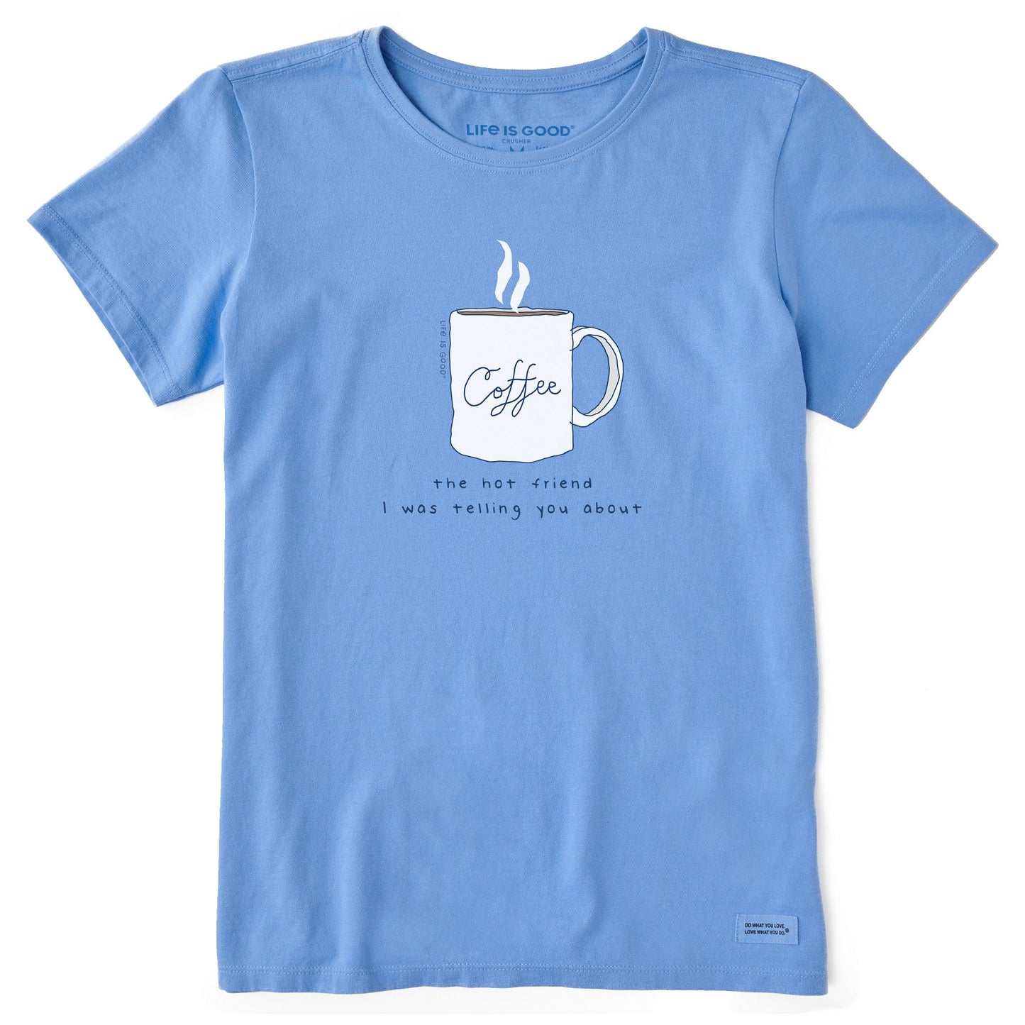 Women's Coffee Hot Friend Short Sleeve Tee