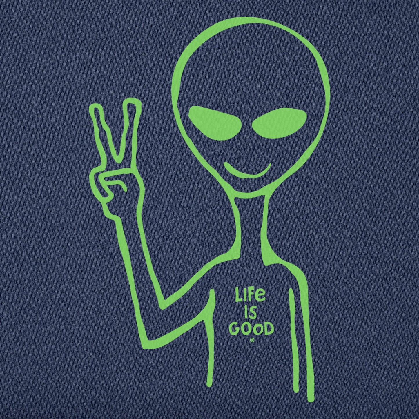 Women's We Come in Peace Short Sleeve Crusher Boxy Tee