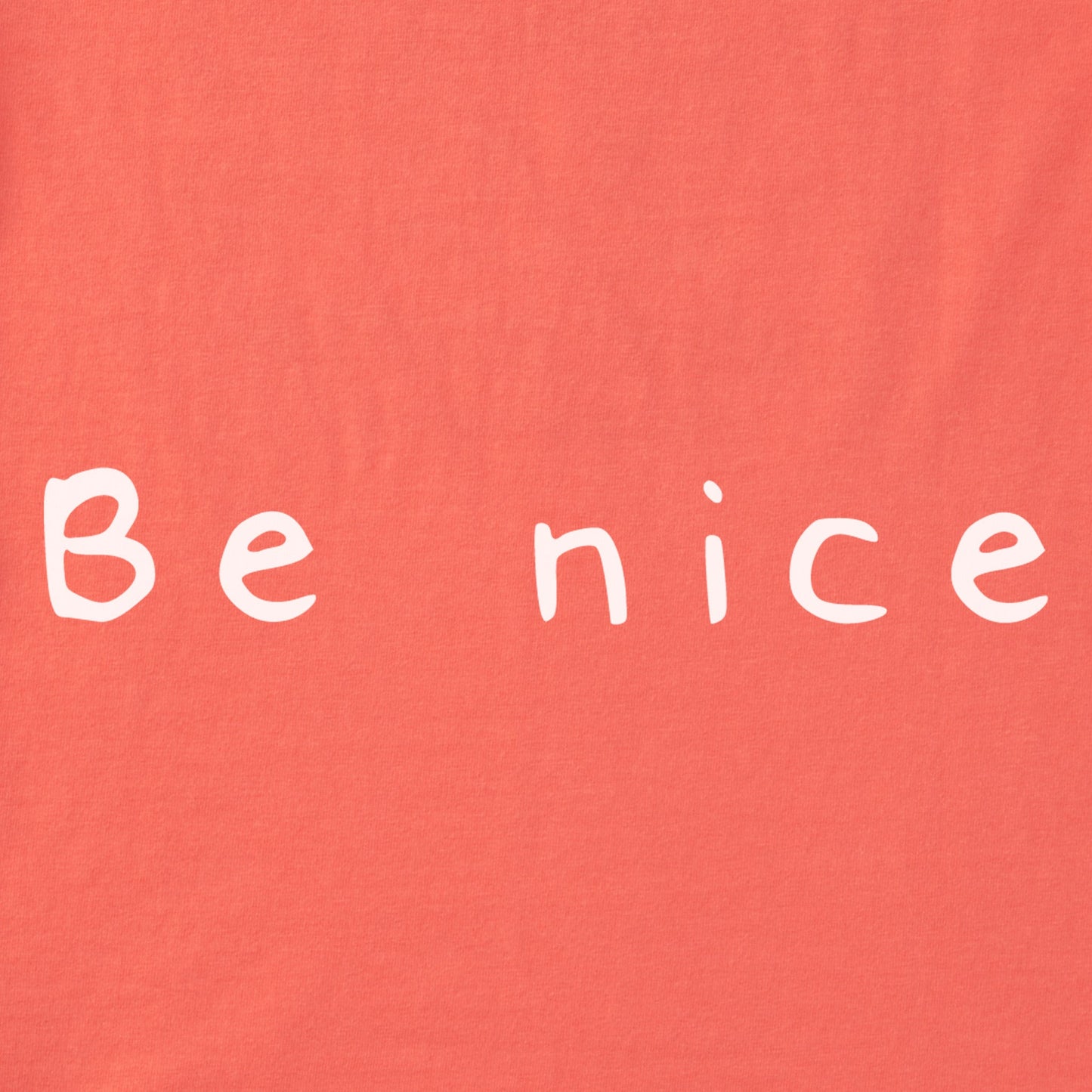 Women's Wordsmith Be Nice Short Sleeve Crusher Tee