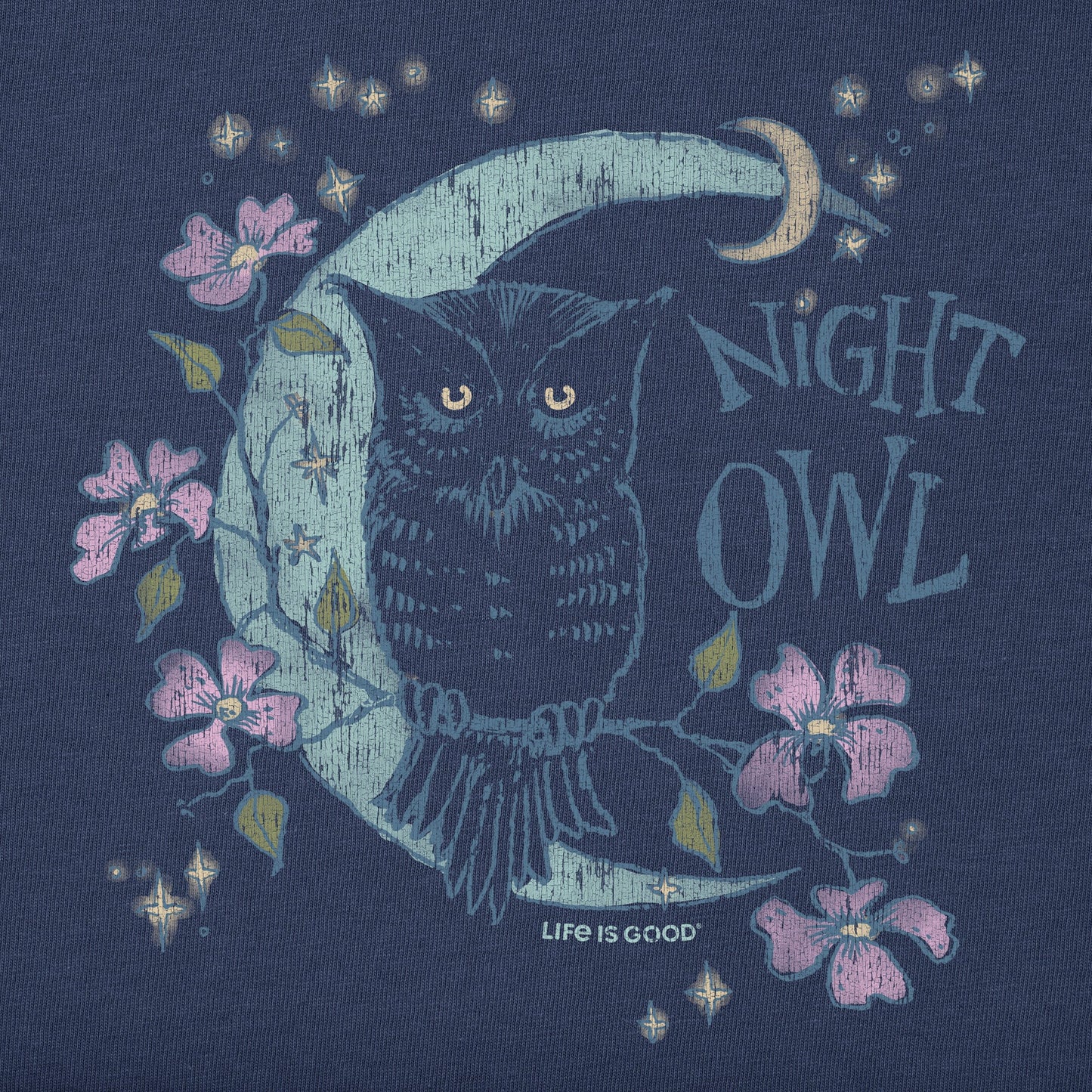Women's Dreamy Night Owl Short Sleeve Tee