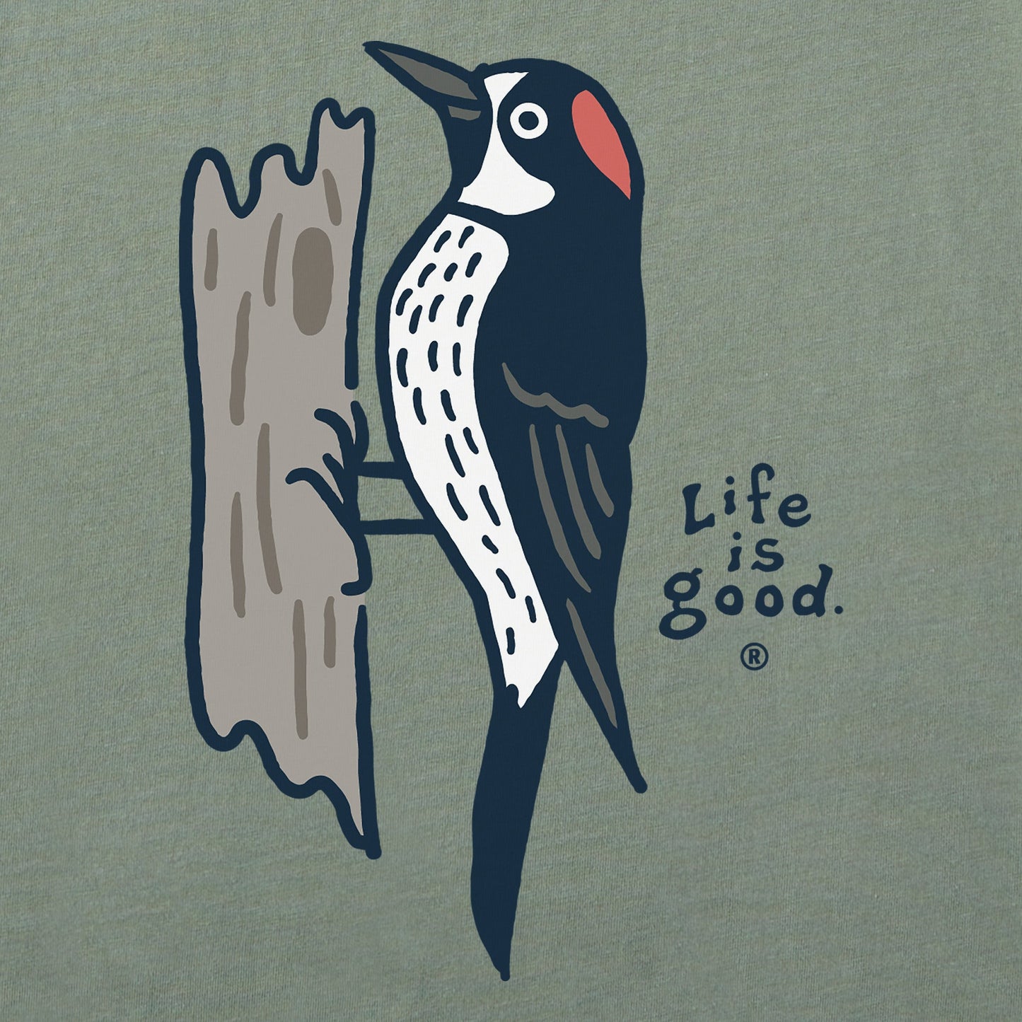Women's Woodpecker Short Sleeve Crusher Tee