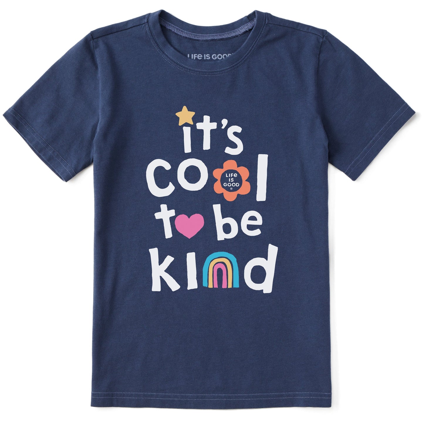 Kids Cool To Be Kind Short Sleeve Crusher Tee