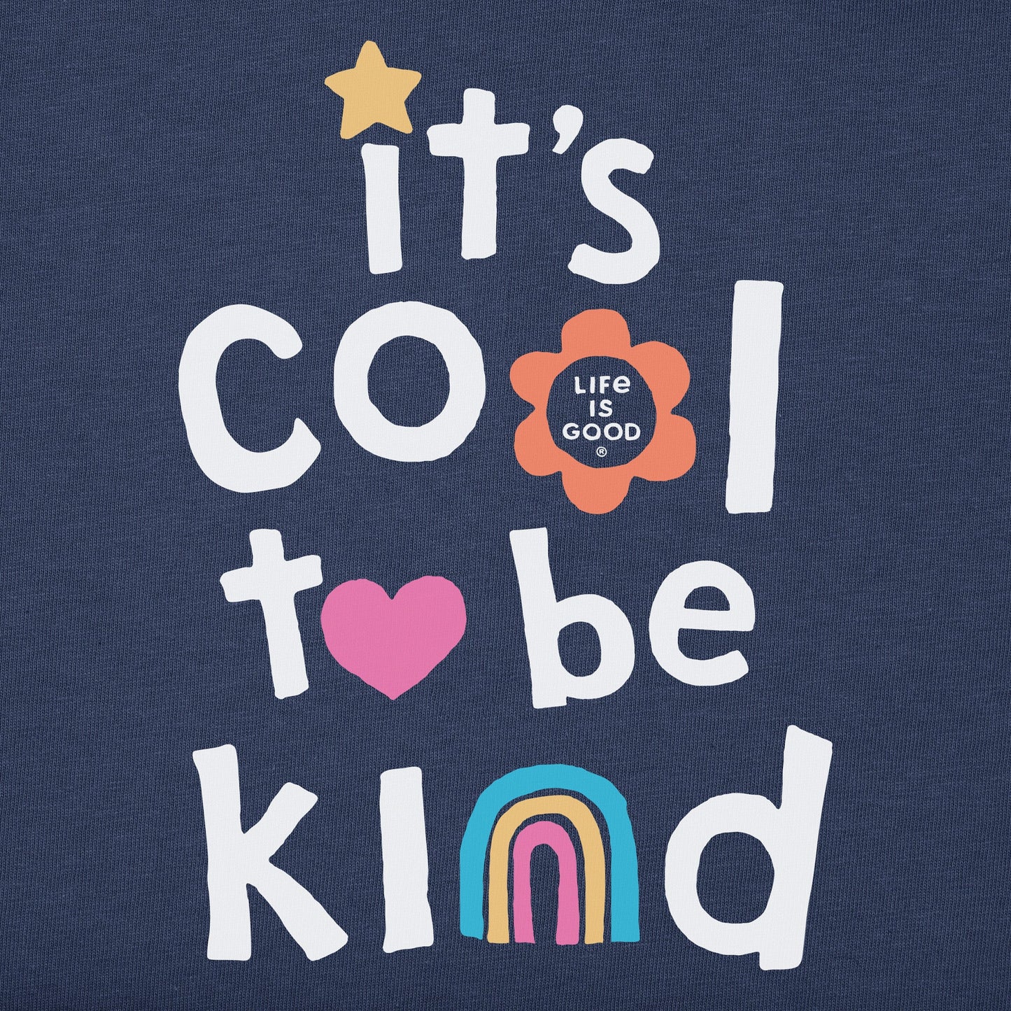 Kids Cool To Be Kind Short Sleeve Crusher Tee