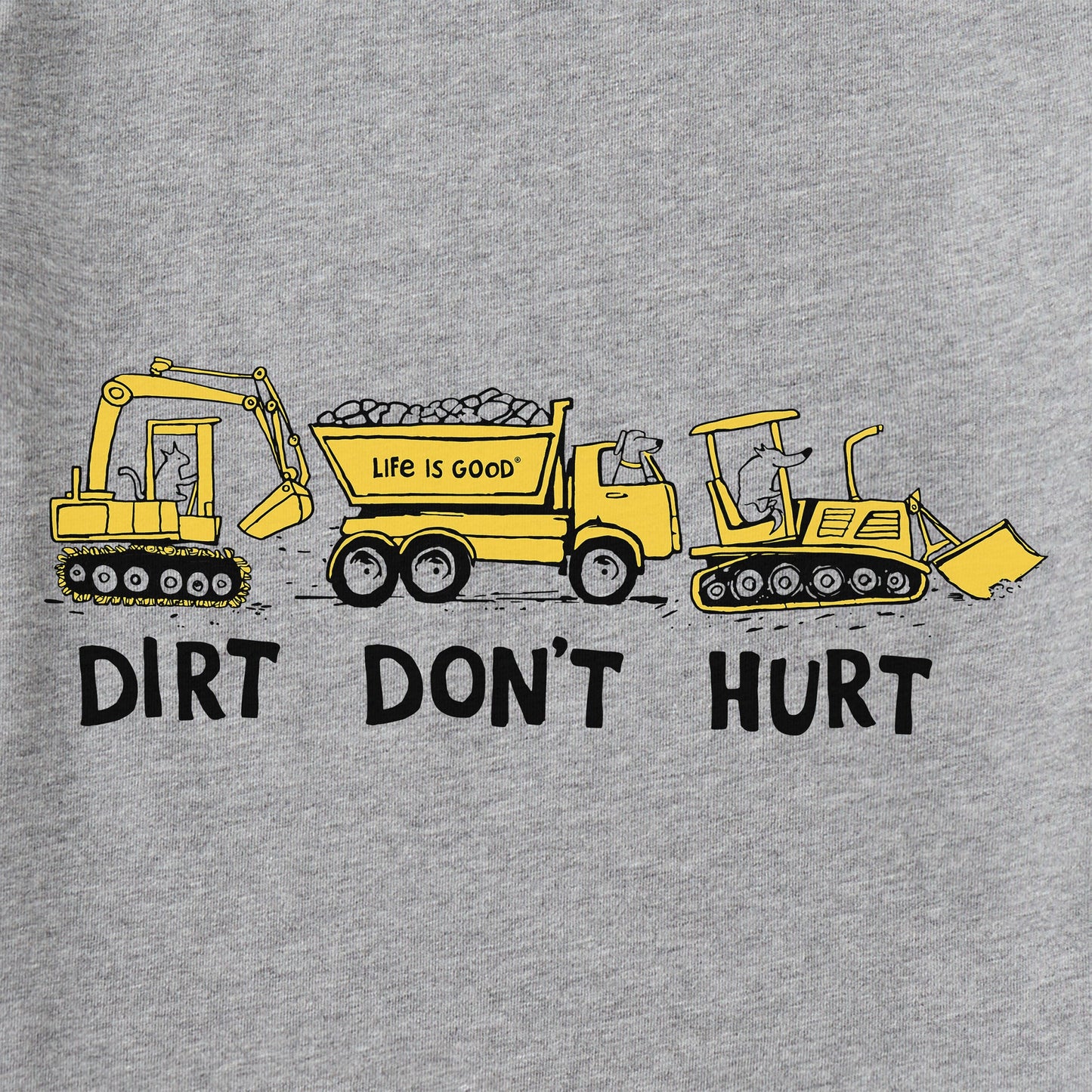 Kids Dirt Dont Hurt Short Sleeve Crusher Tee