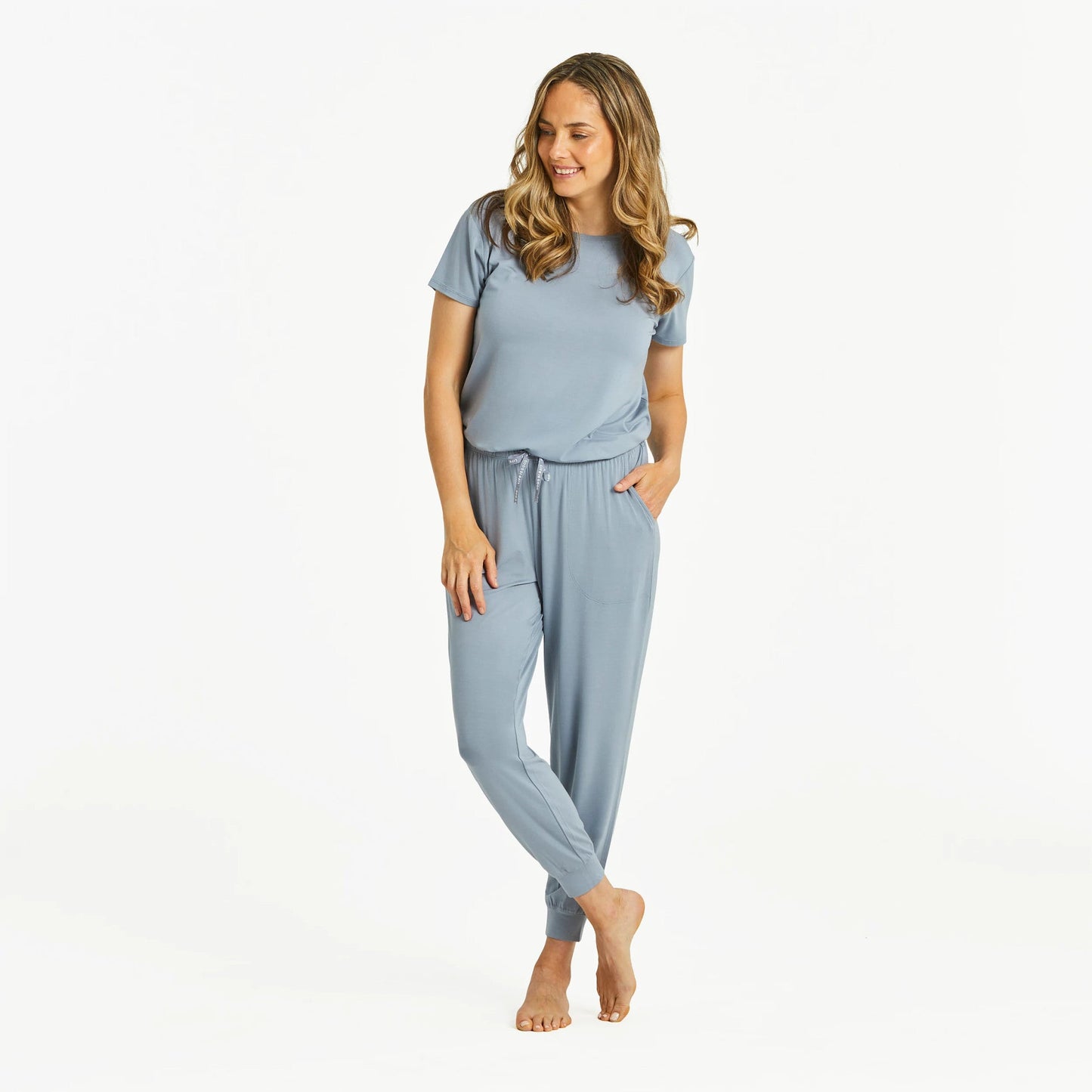 Women's Solid Lightweight Sleep Jogger