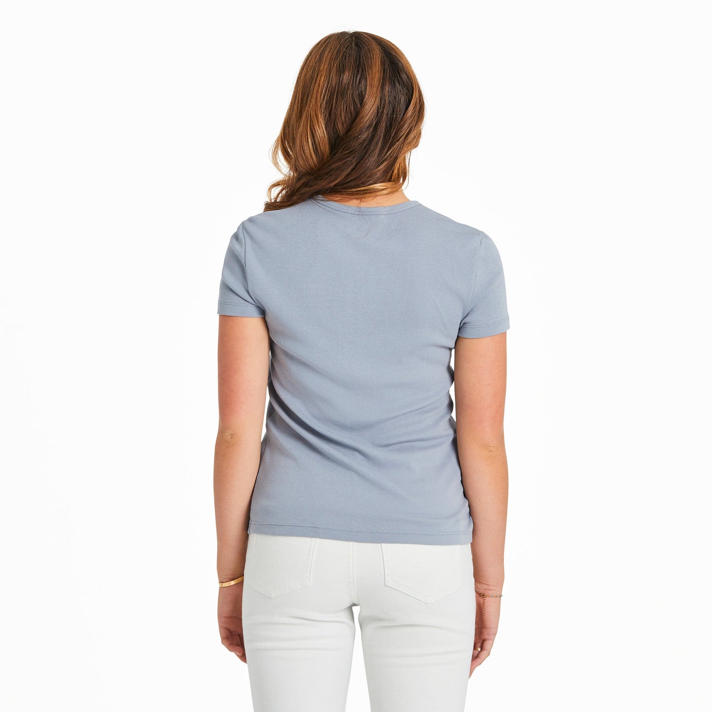 Women's Solid Modal Ribbed Tee