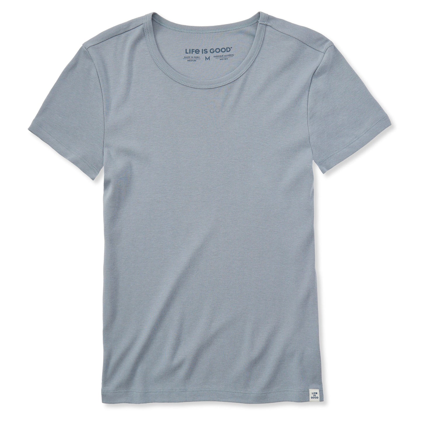 Women's Solid Modal Ribbed Tee