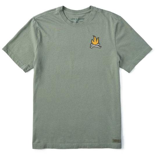 Men's Campfire Short Sleeve Crusher Tee