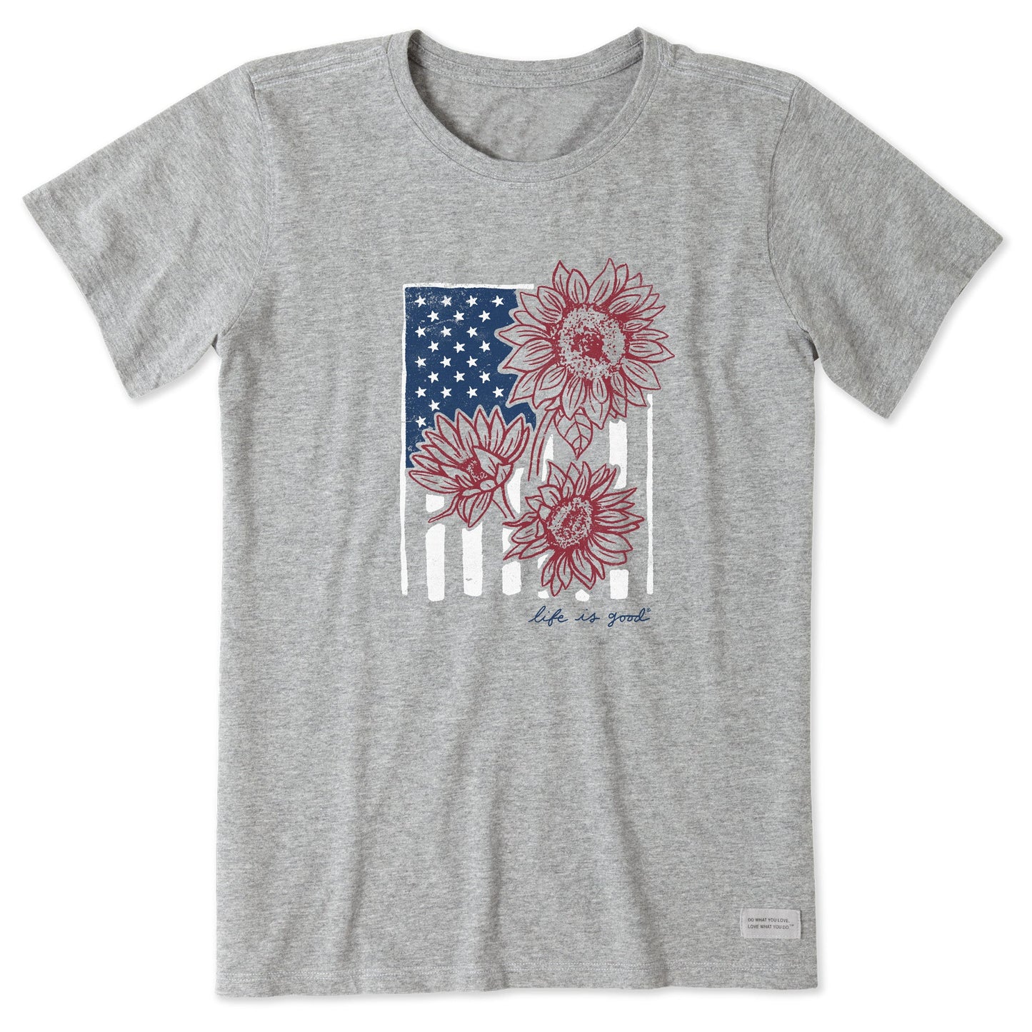 Women's Sunflower Flag Short Sleeve Tee