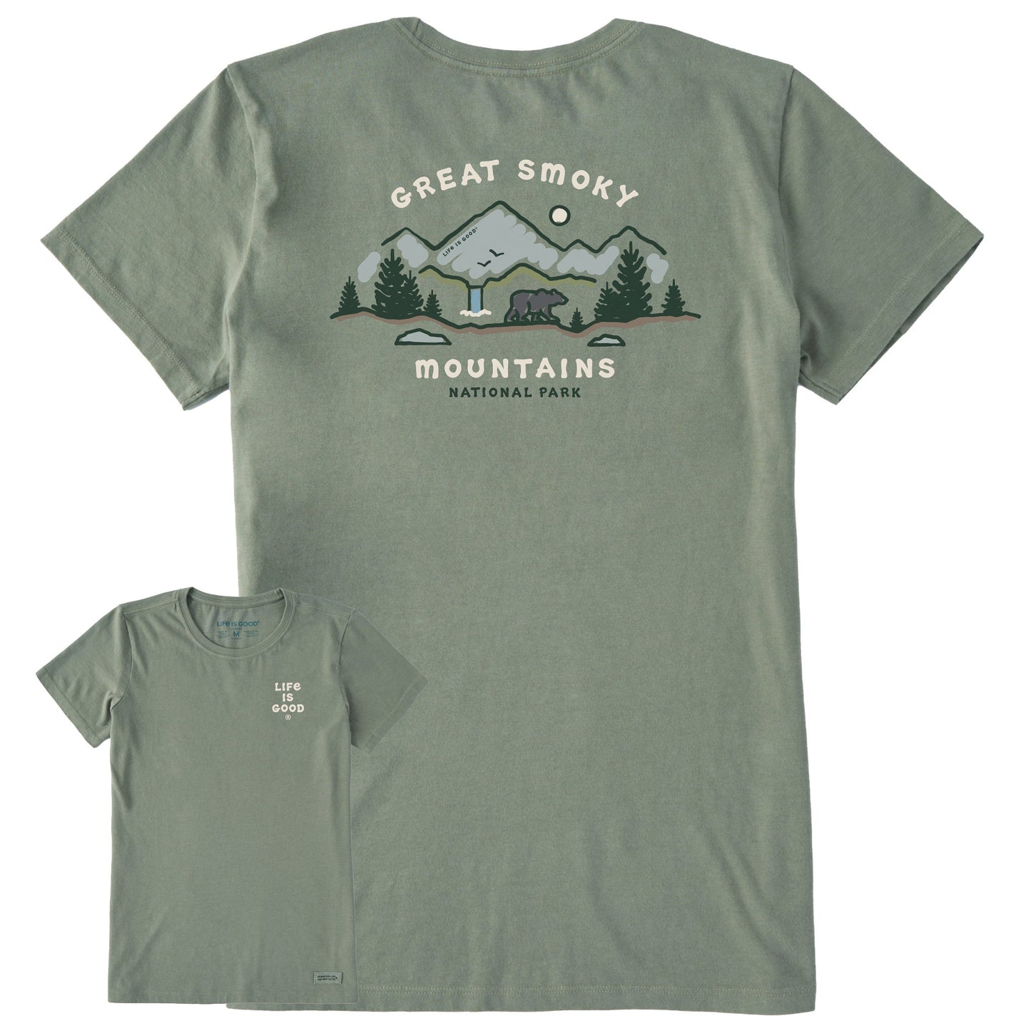Women's Smoky Mountains Vista Short Sleeve Crusher Tee