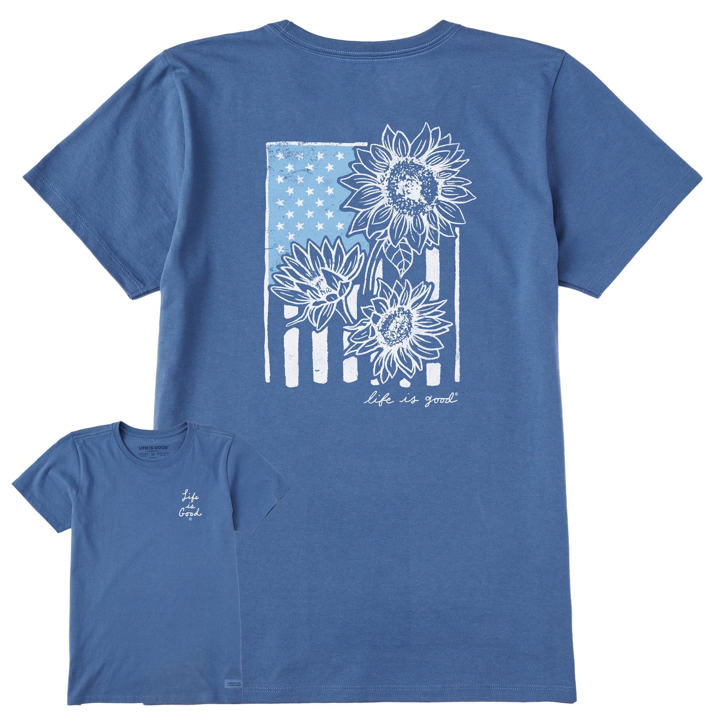 Women's Sunflower Flag Short Sleeve Tee
