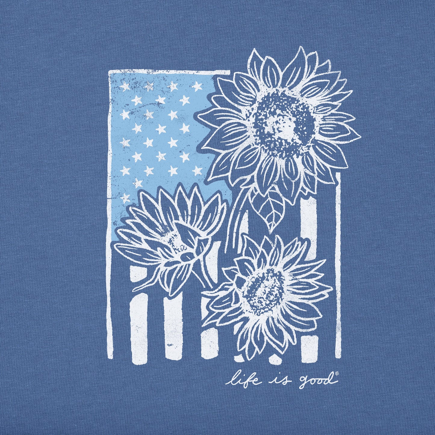 Women's Sunflower Flag Short Sleeve Tee