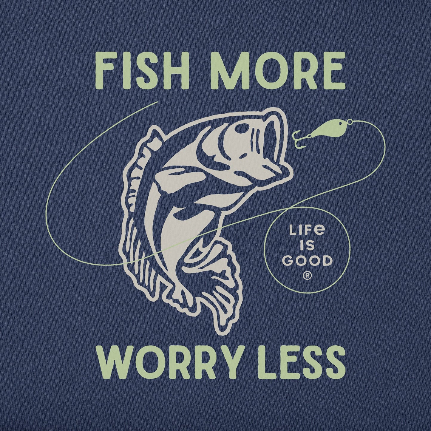 Women's Clean Fish More Bass Short Sleeve Tee