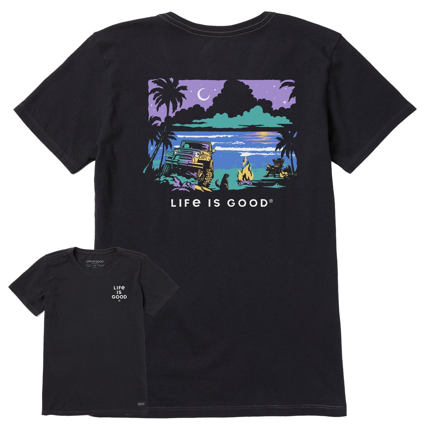 Women's Beachy ATV Camp Short Sleeve Tee