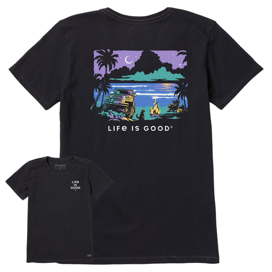 Women's Beachy ATV Camp Short Sleeve Tee