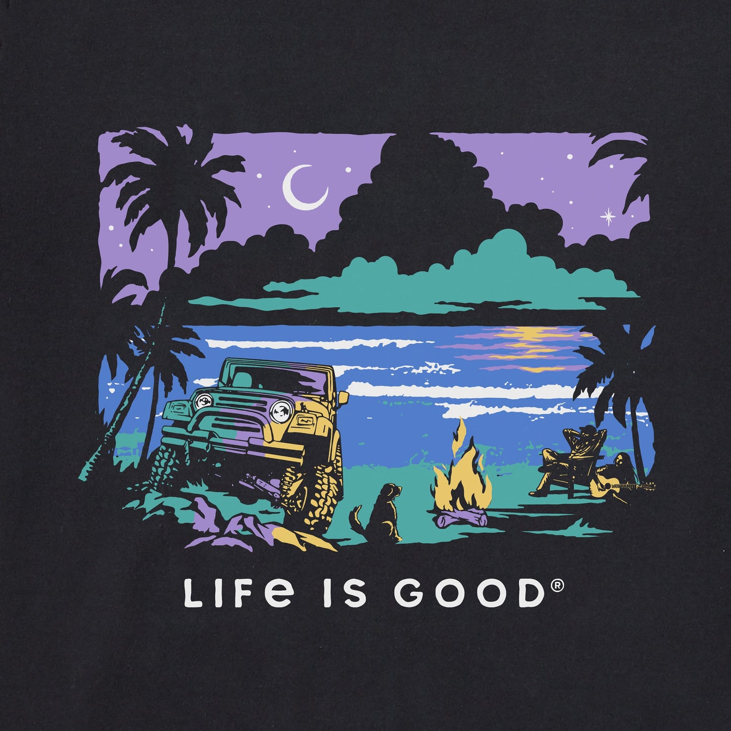 Women's Beachy ATV Camp Short Sleeve Tee