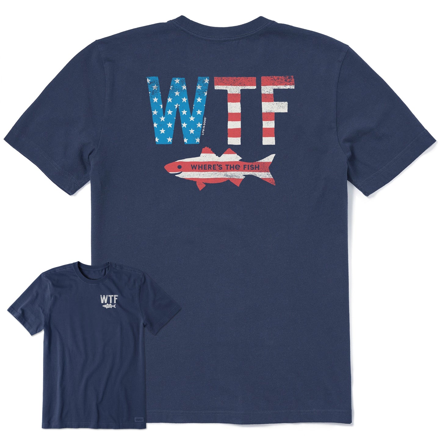Men's WTF Flag Short Sleeve Tee