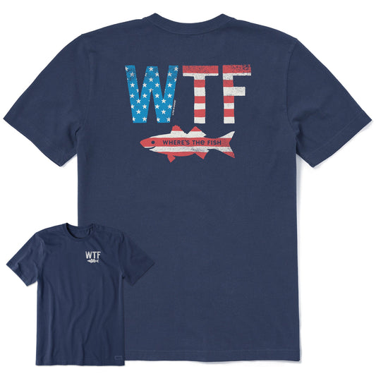 Men's WTF Flag Short Sleeve Tee