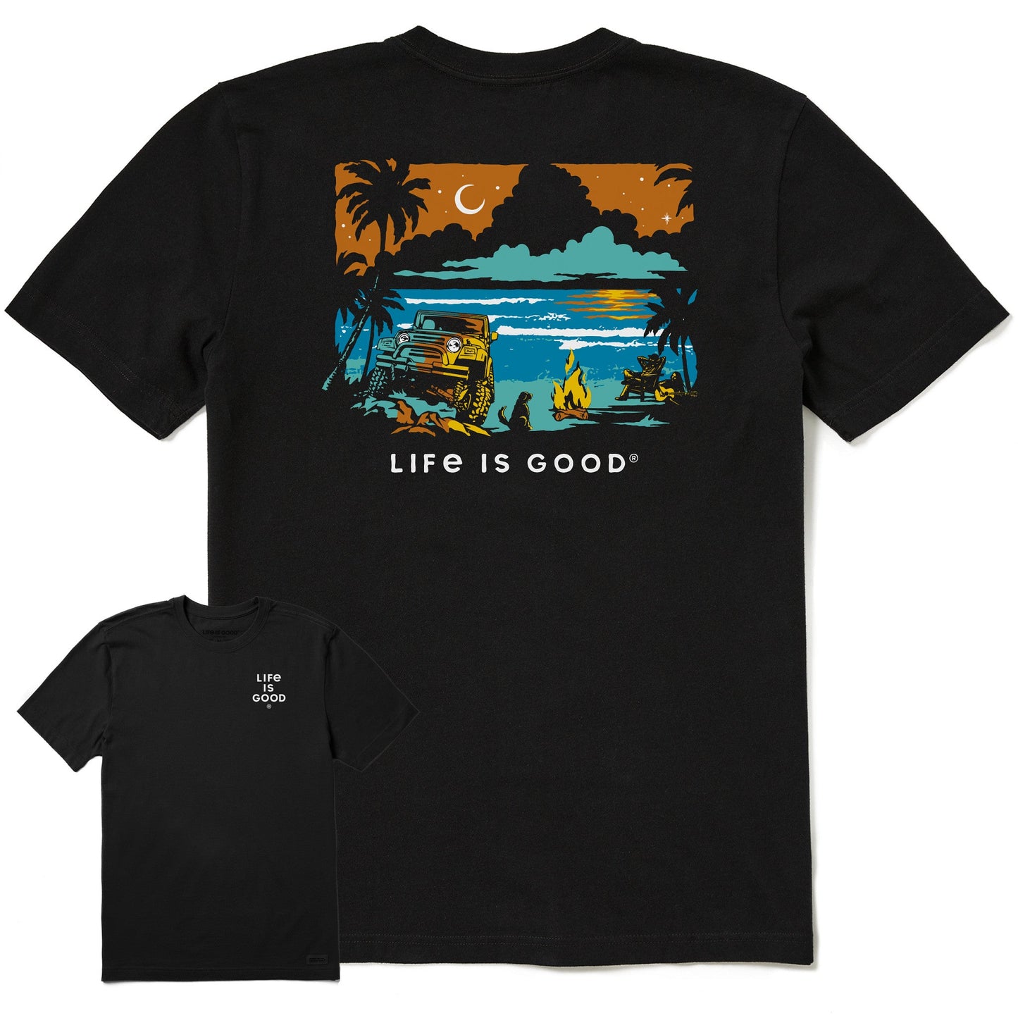 Men's Beachy ATV Camp Short Sleeve Tee