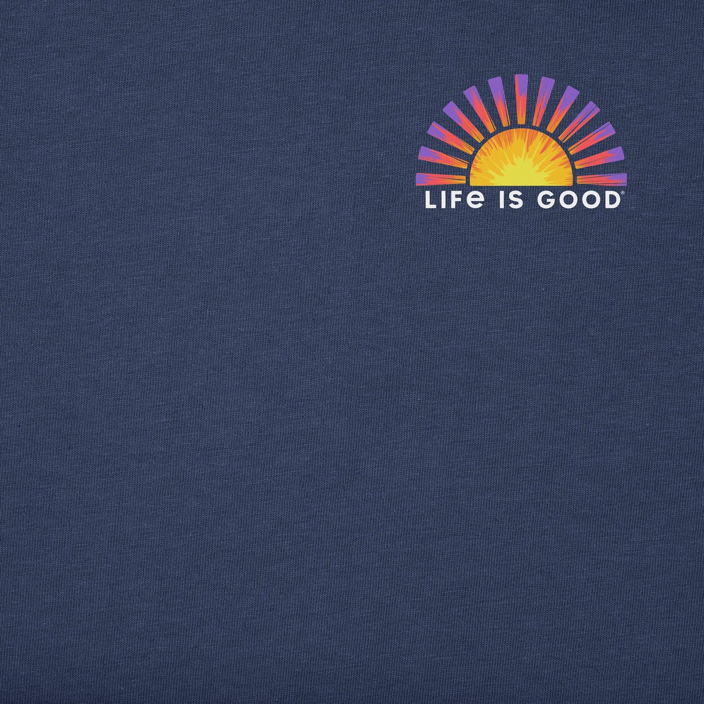 Men's Tie Dye Sunset Burst Short Sleeve Tee