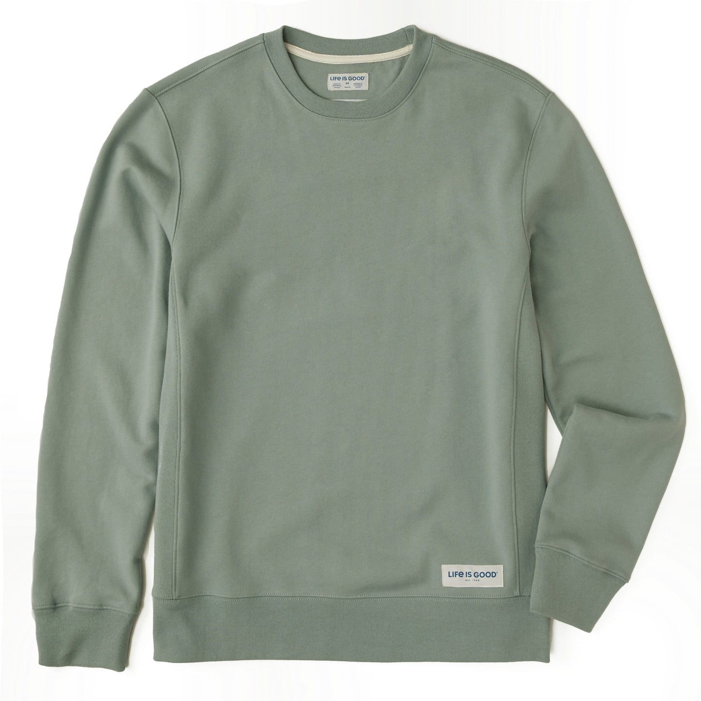 Men's Solid Simply True Fleece Crew
