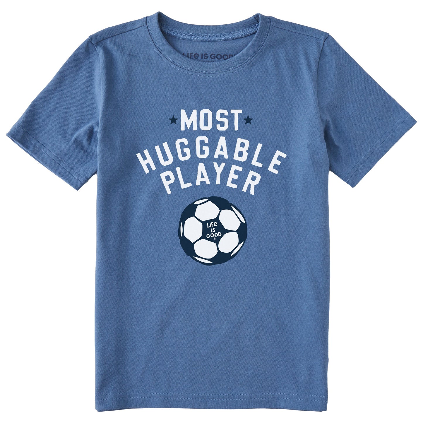Kids Most Huggable Player Short Sleeve Crusher Tee