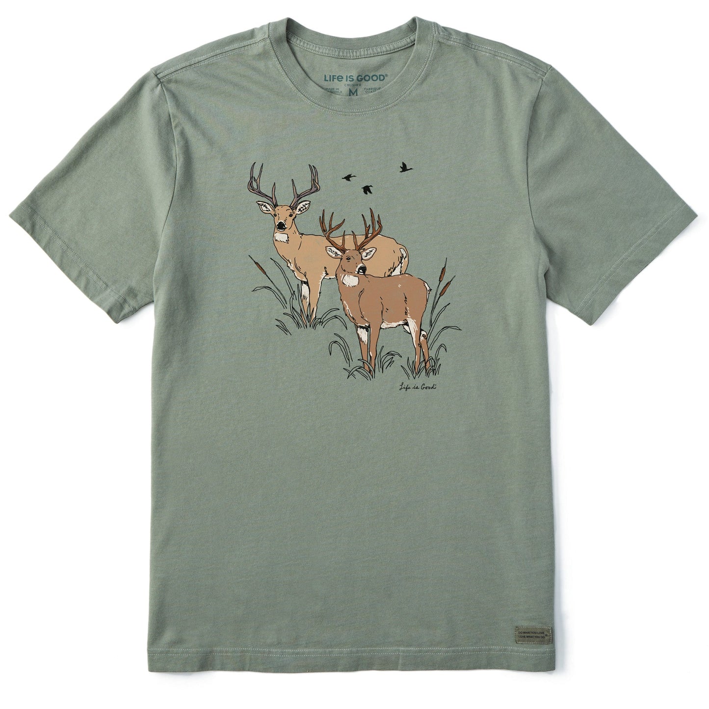 Men's Deer Friends Short Sleeve Crusher Tee