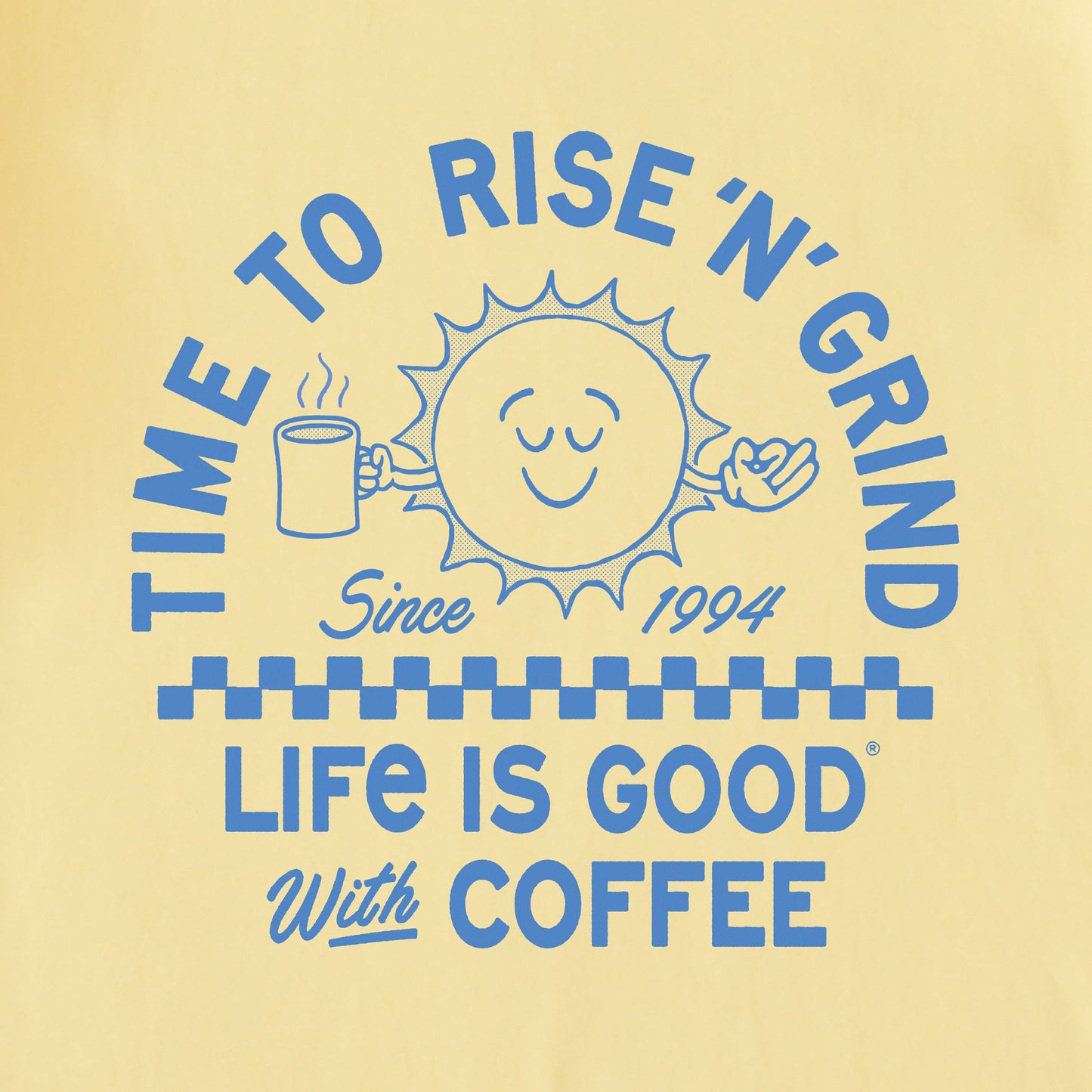 Women's Showtime Rise Coffee Sun Short Sleeve Crusher Tee