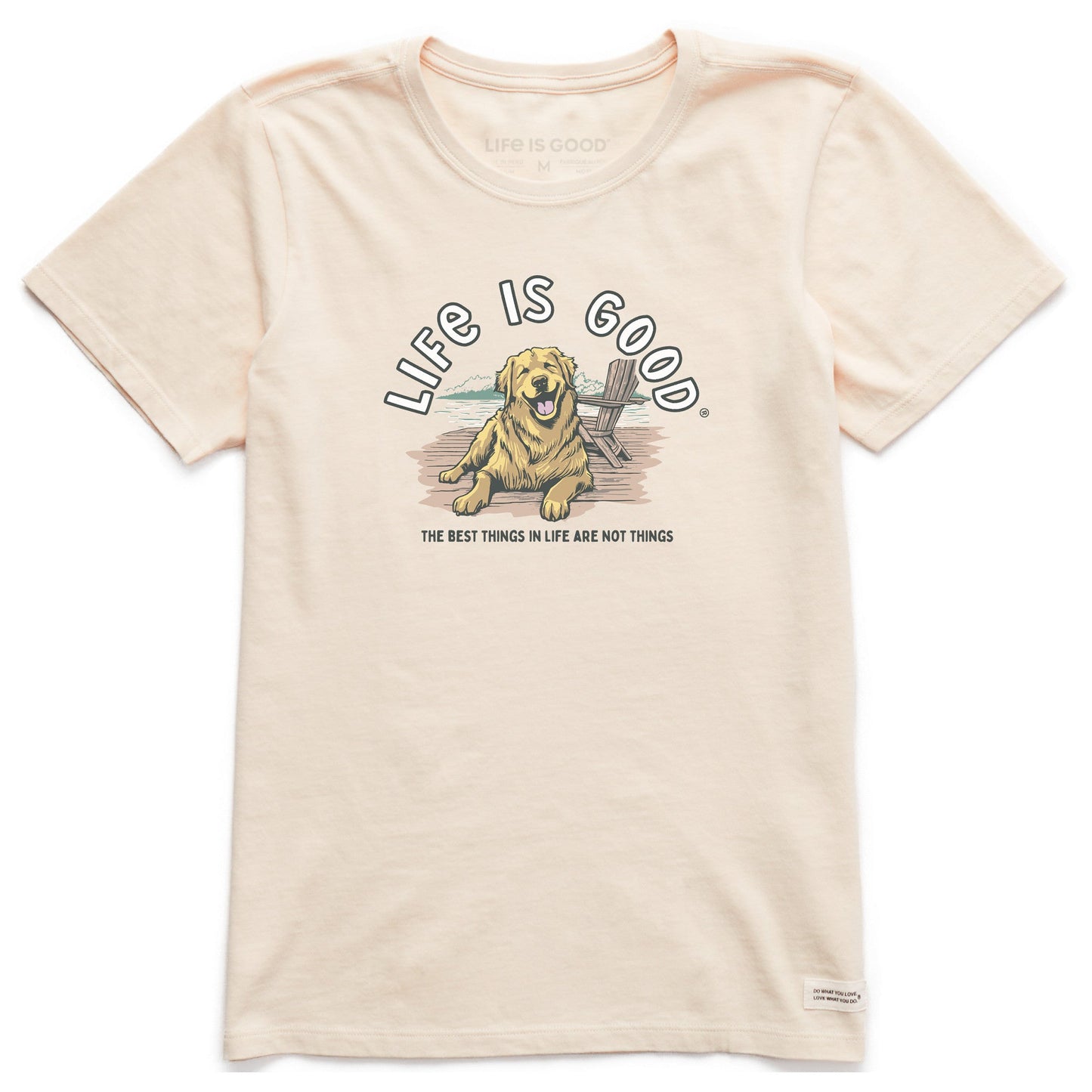 Women's Best Things Golden Dock Short Sleeve Crusher Tee