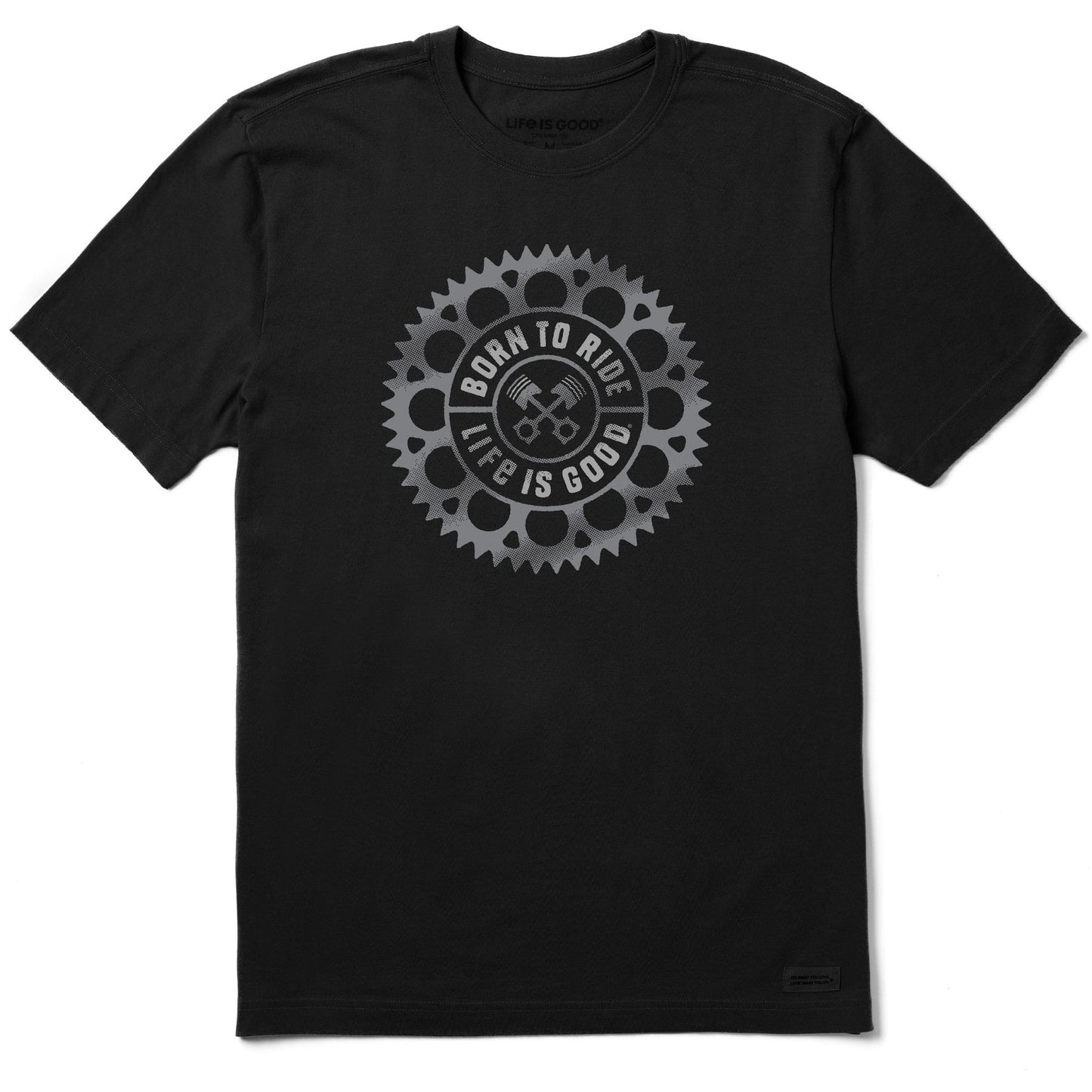 Men's Born to Ride Sprocket Short Sleeve Tee