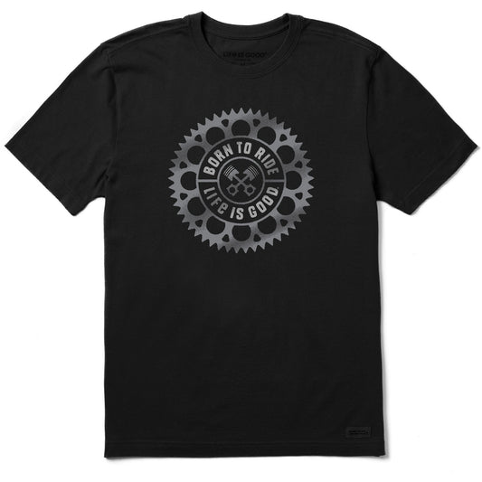 Men's Born to Ride Sprocket Short Sleeve Tee