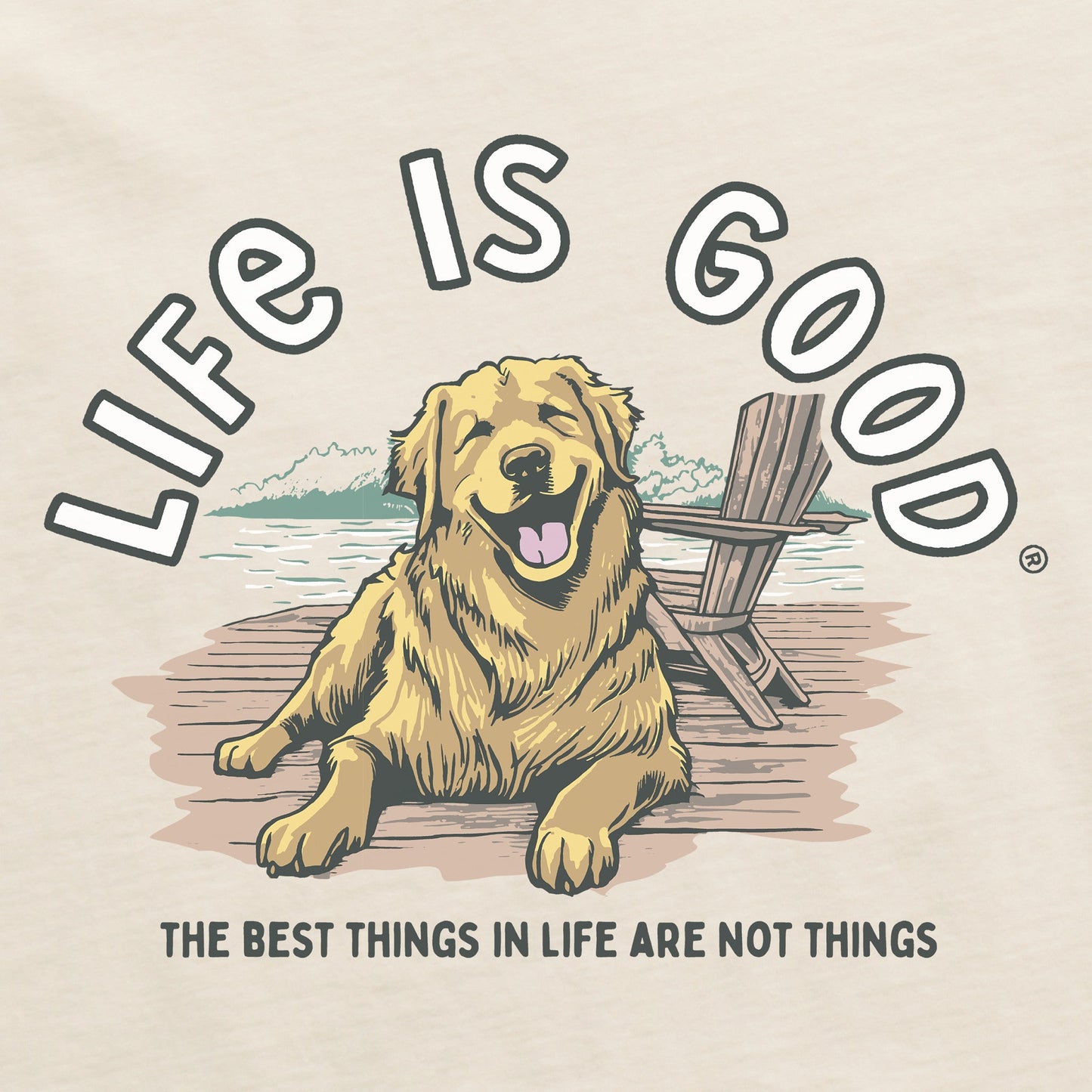Men's Best Things Golden Dock Short Sleeve Tee