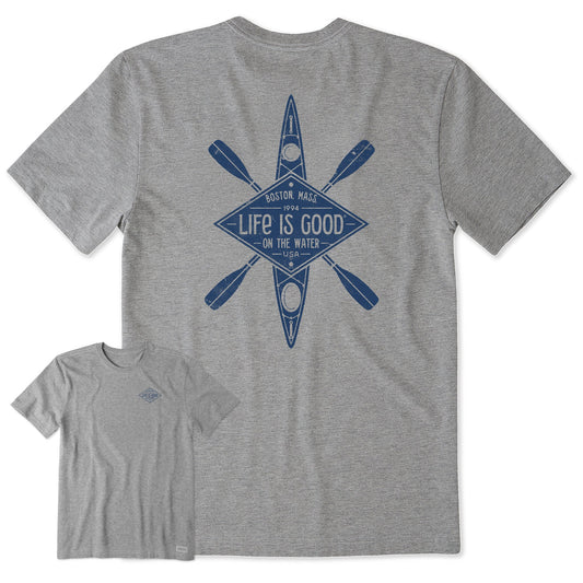 Men's On the Water Kayak Short Sleeve Tee