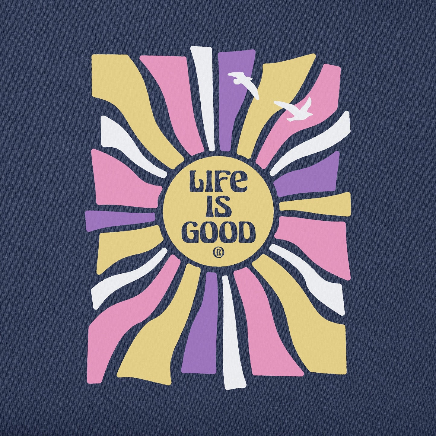 Women's Colorful Sun Short Sleeve Tee