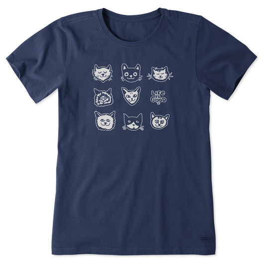 Women's Nine Lives Short Sleeve Tee