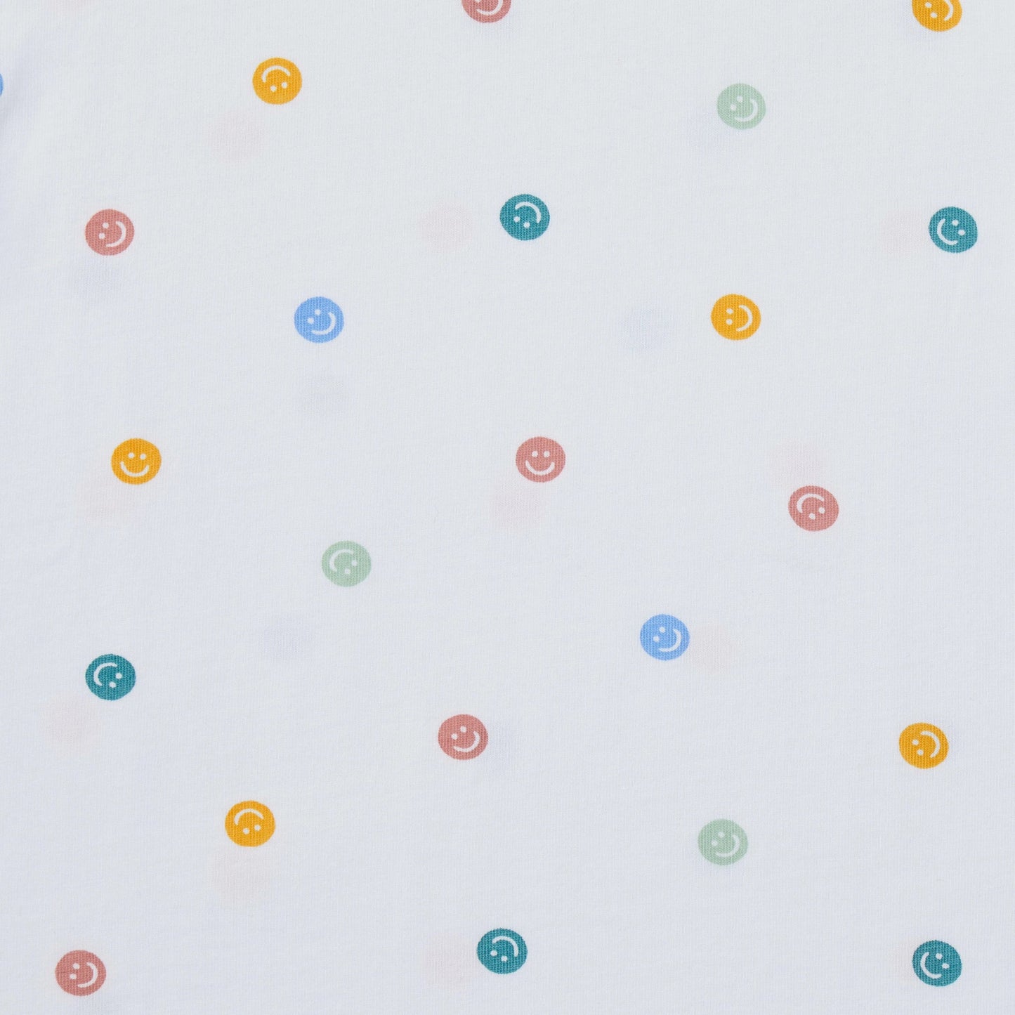 Kids Smile Pattern Short Sleeve Crusher Tee