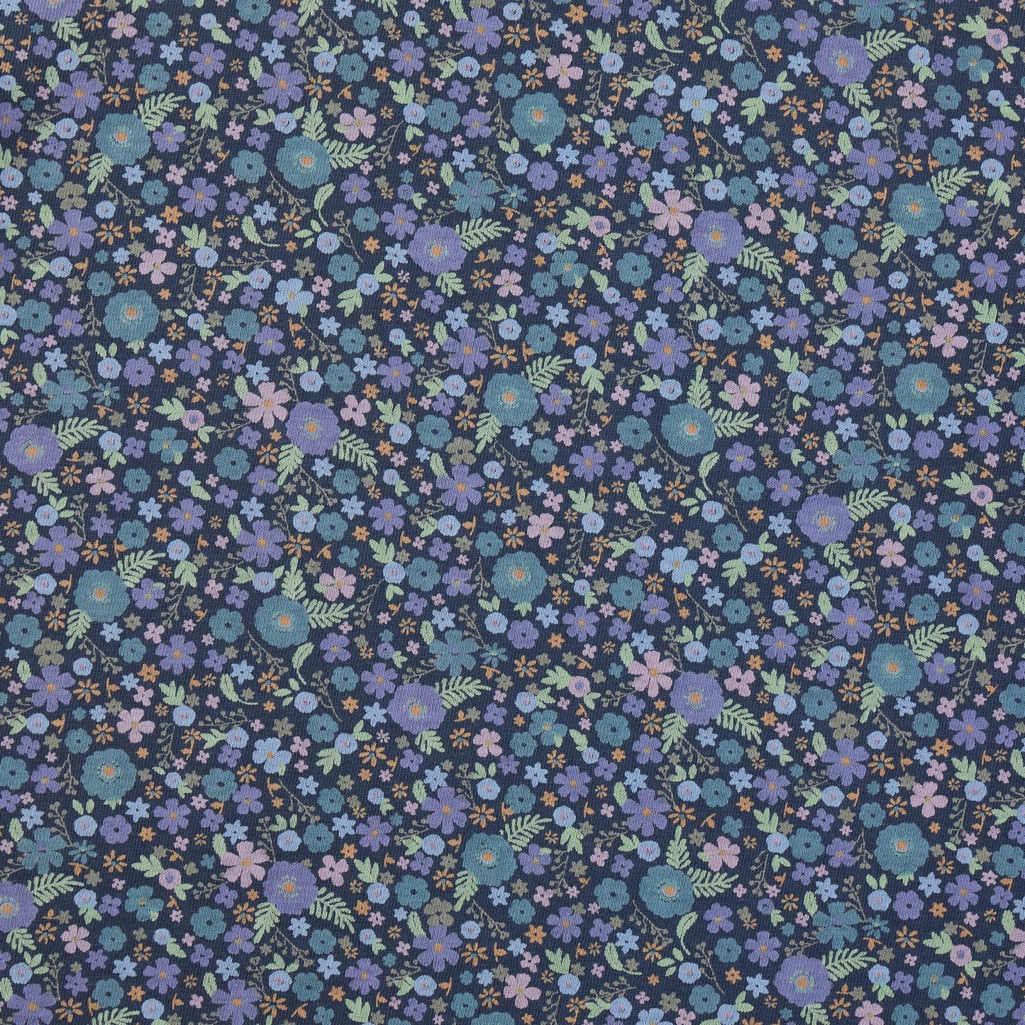 Kids Ditsy Floral Pattern Short Sleeve Crusher Tee