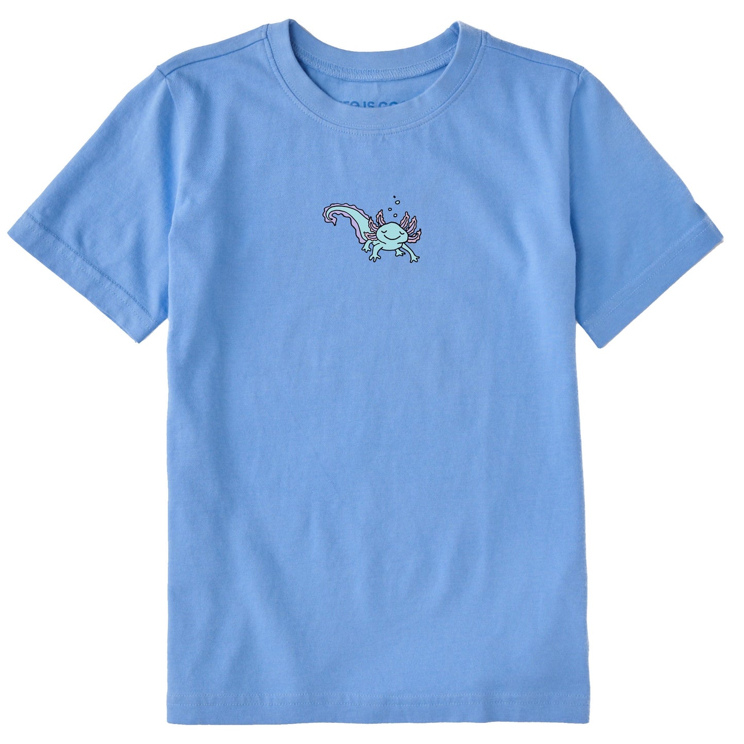 Kids Axolotl Short Sleeve Crusher Tee