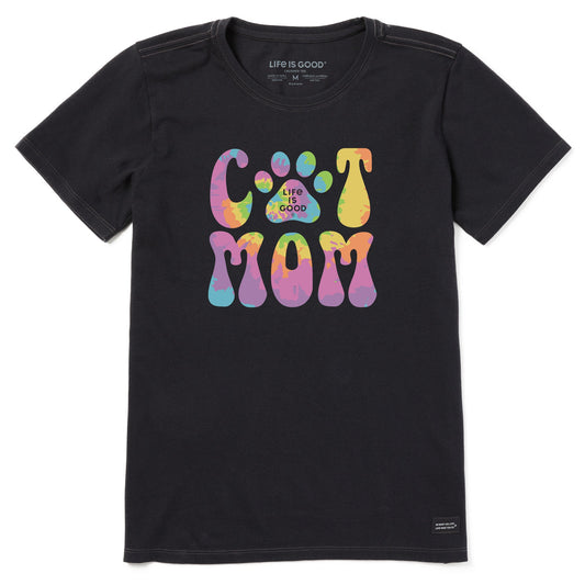 Women's Cat Mom Short Sleeve Tee