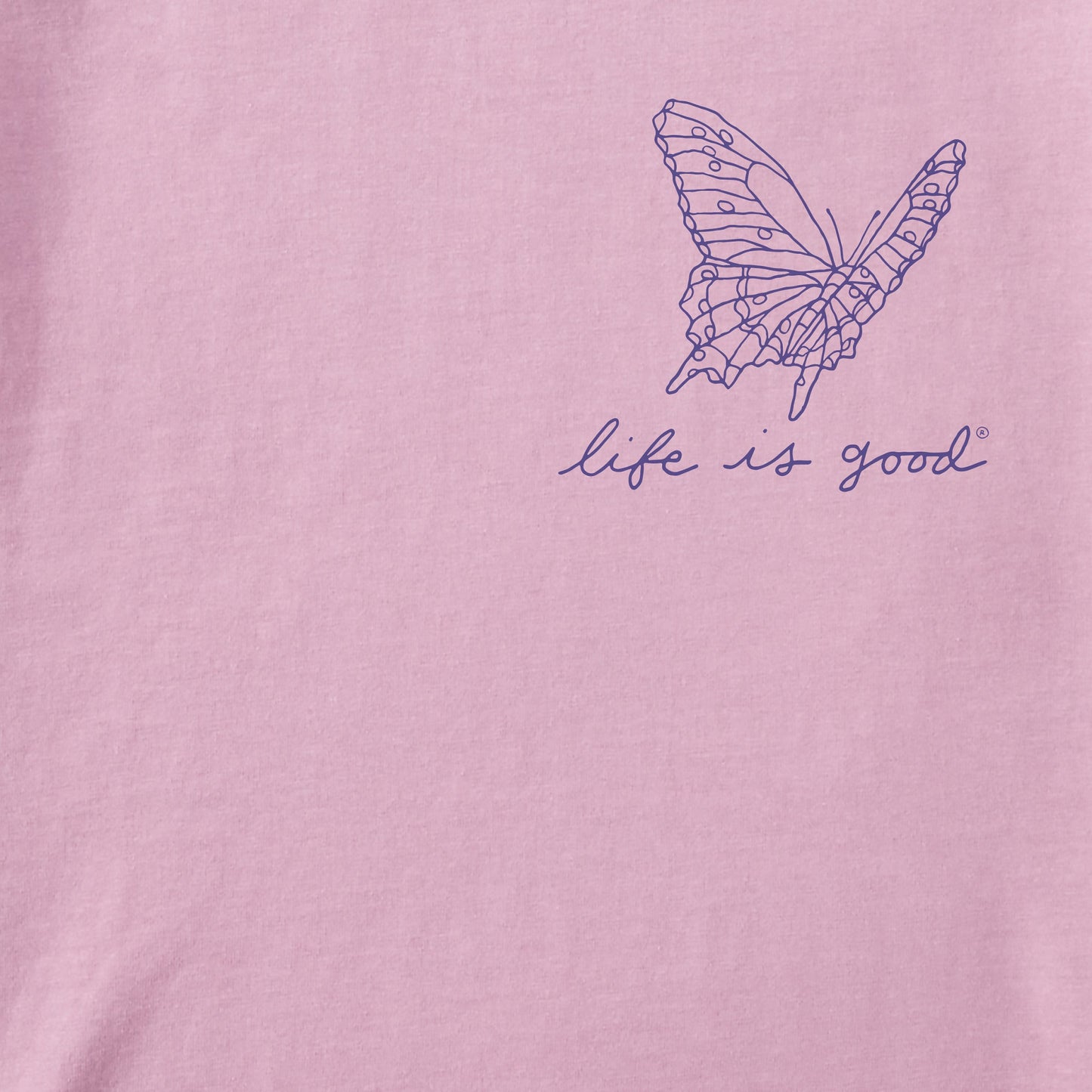 Women's Wildflower Jar and Butterflies Short Sleeve Tee