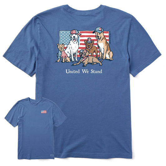 Men's United We Stand Dogs Short Sleeve Tee