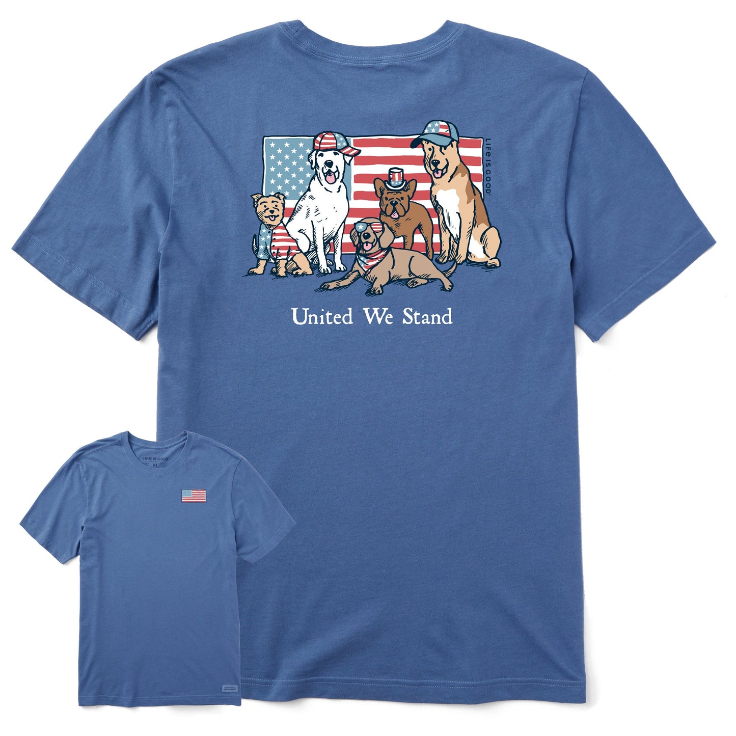 Men's United We Stand Dogs Short Sleeve Tee