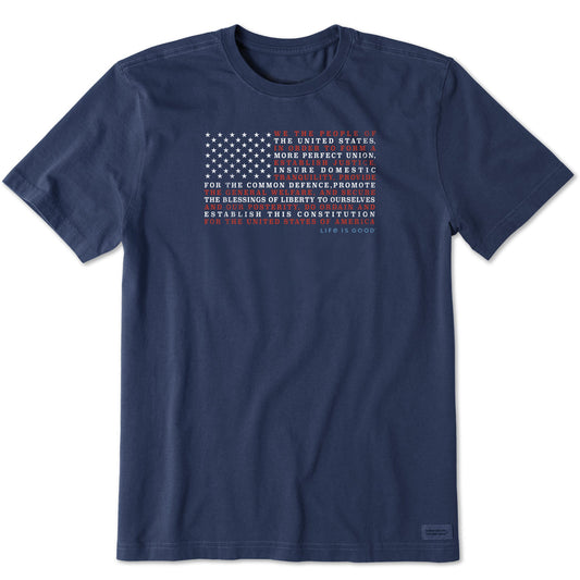 Men's Constitution Flag Short Sleeve Tee
