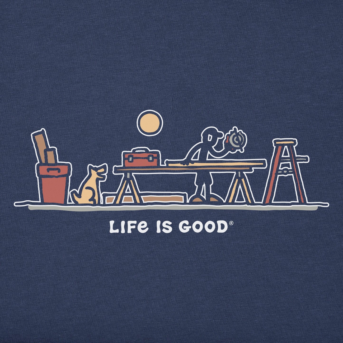 Men's Rocket & Jake Woodwork Vista Short Sleeve Tee