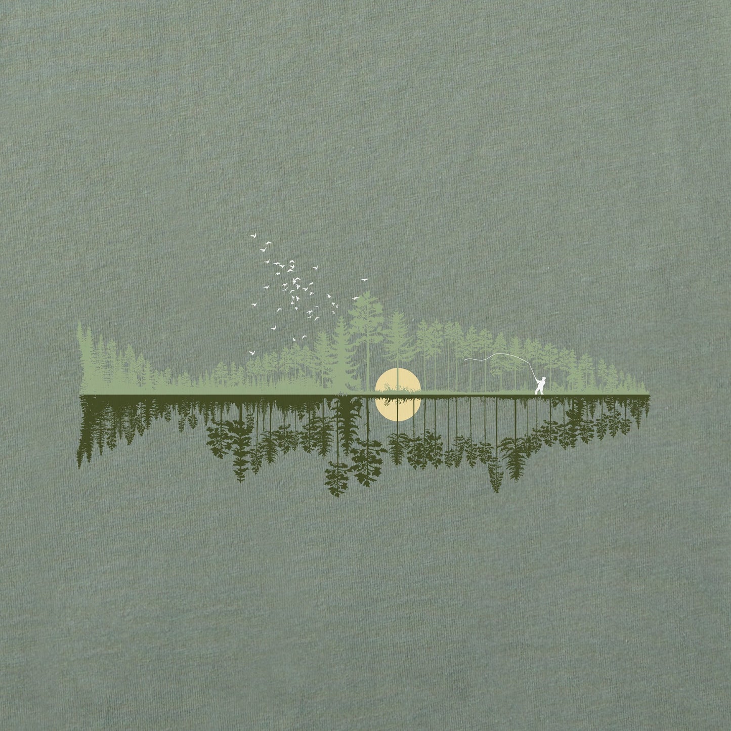 Men's Fishscape Short Sleeve Crusher Tee