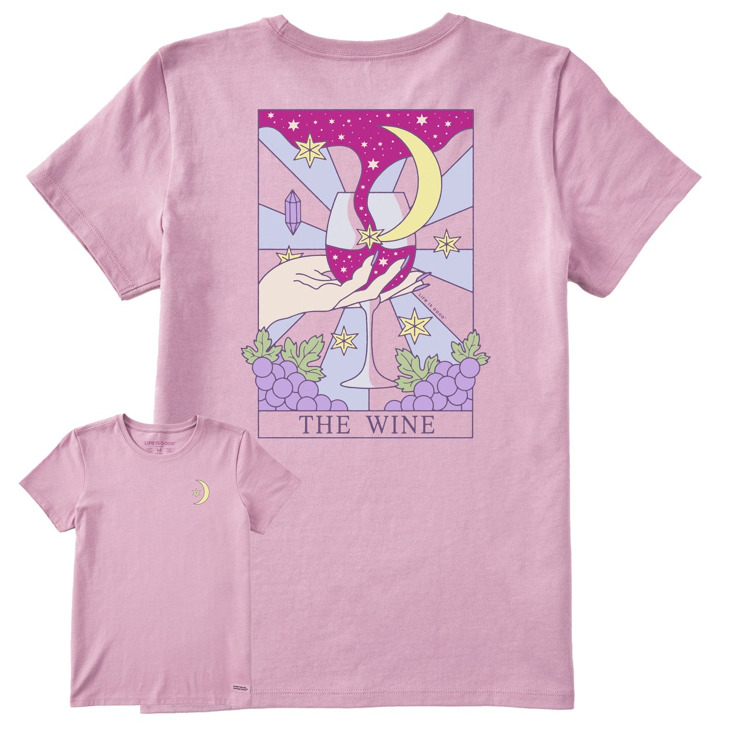 Women's The Wine Tarot Short Sleeve Tee